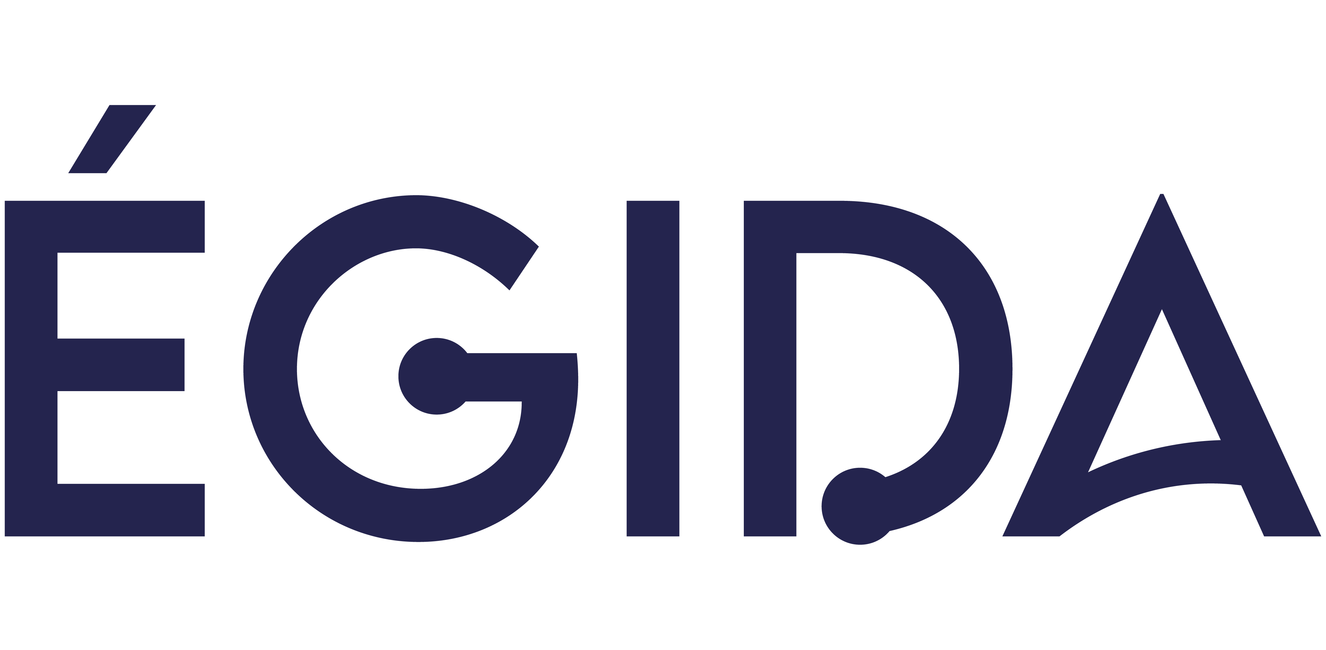 Logotipo texto de ÉGIDA